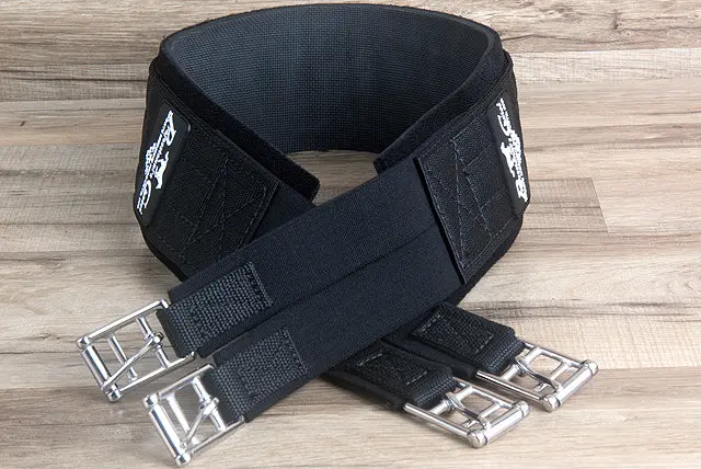 50" Professional Choice Training Elastic Smx English Horse Girth Cinch Black 2