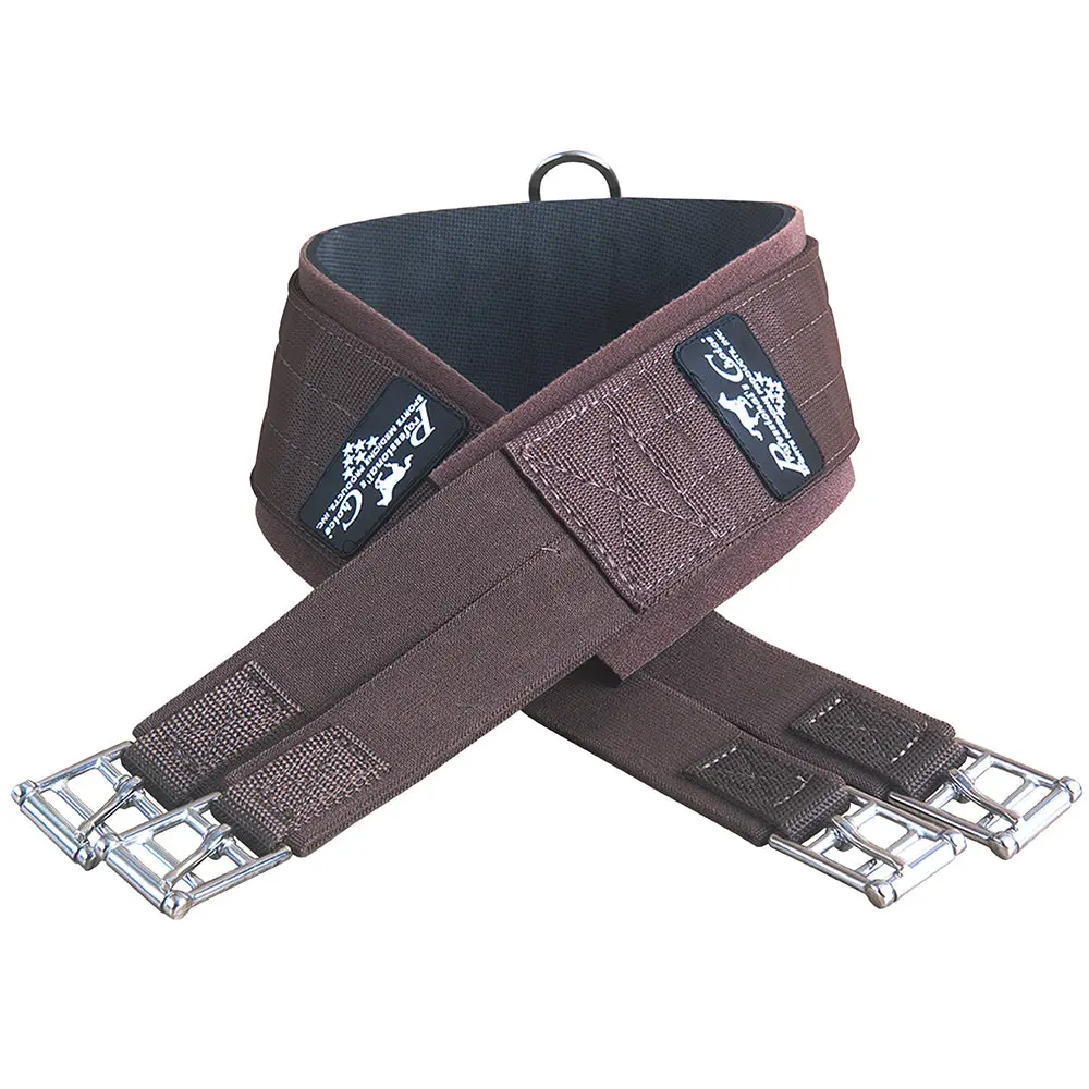 40" Professional Choice Training Elastic Smx English Horse Girth Cinch Brown 1