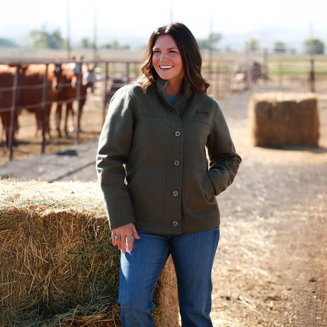 Cinch Women's Wooly Coat 1