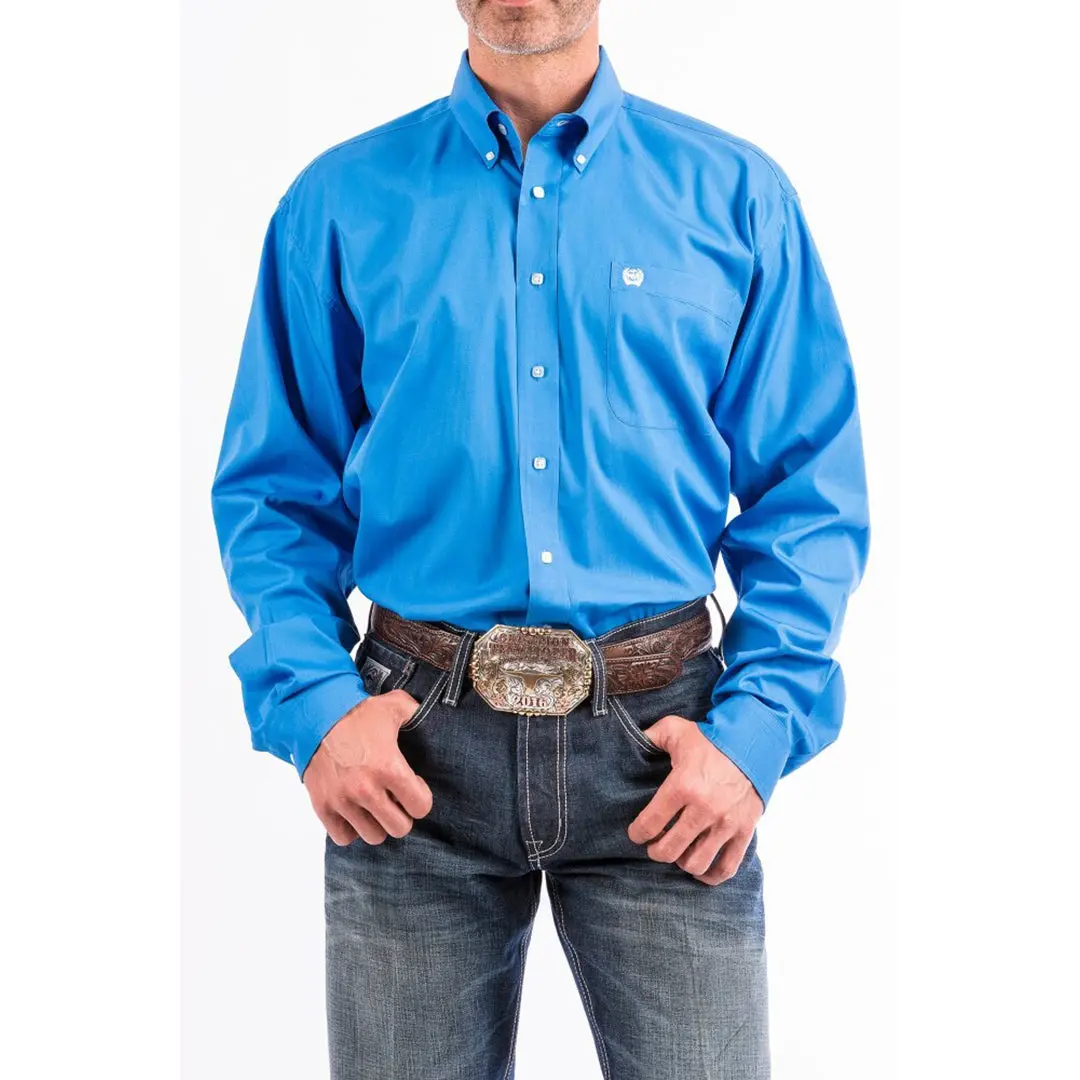 Cinch Men's Solid Button Down Western Shirt 2