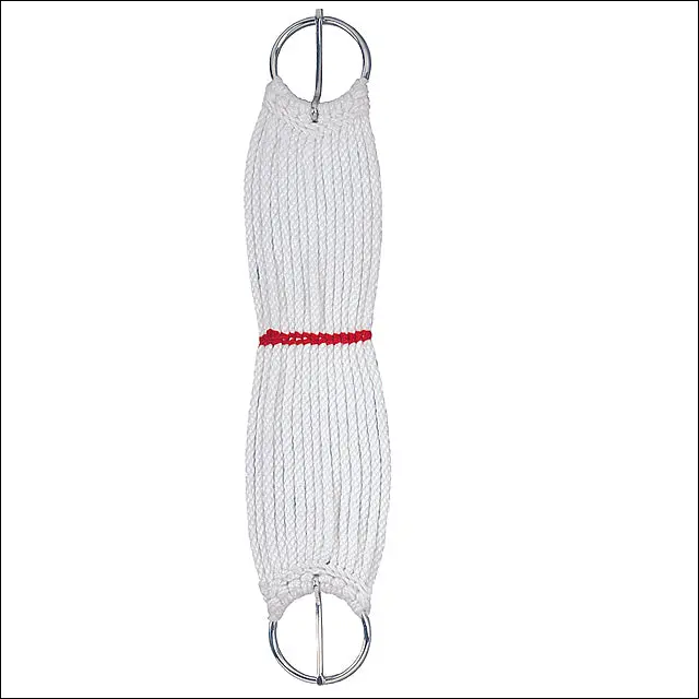 26 Inch Weaver Leather Horse Tack White Rayon 15 Strand Pony Cinch Girth 1