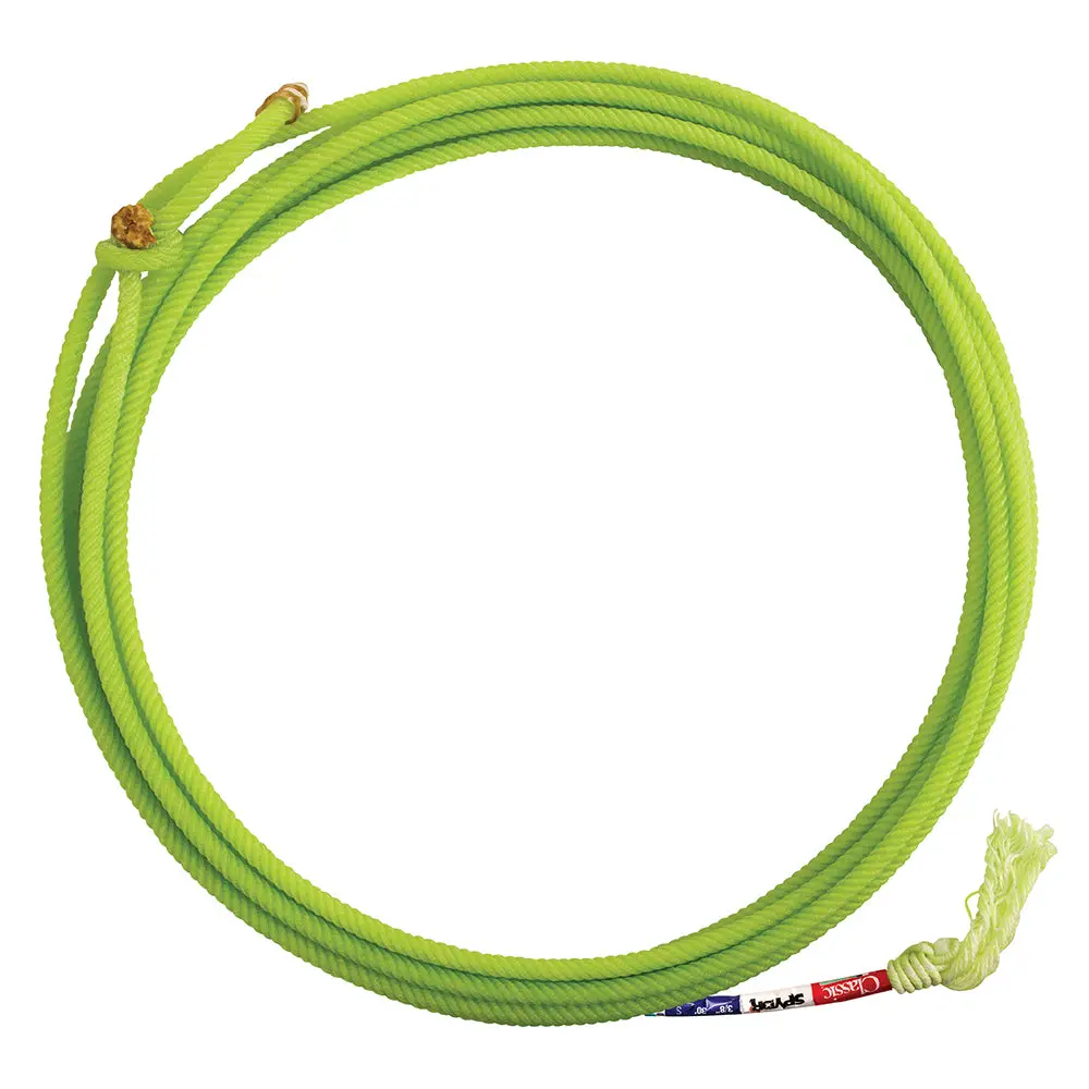 Classic Equine 3/8In X 30Ft Soft Rope Western Horse Spydr 1