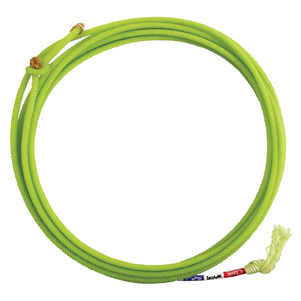 Classic Equine 3/8In X 35Ft Rope Western Horse Spydr 1