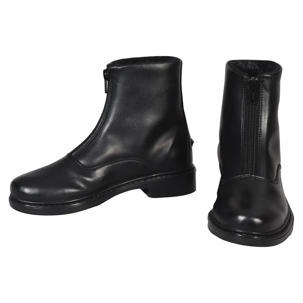 Tuffrider Ladies Starter Winter Fleece-Lined Front Zip Paddock Boots 1