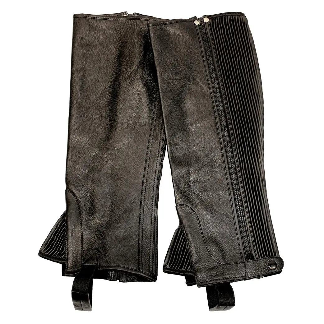 Tuffrider Plus Rider Full Grain Half Chaps 1