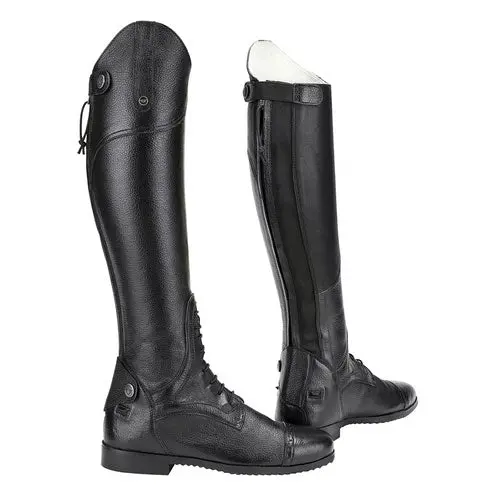 Tuffrider Women Leather Back Zipper Olympia Field Boots 1