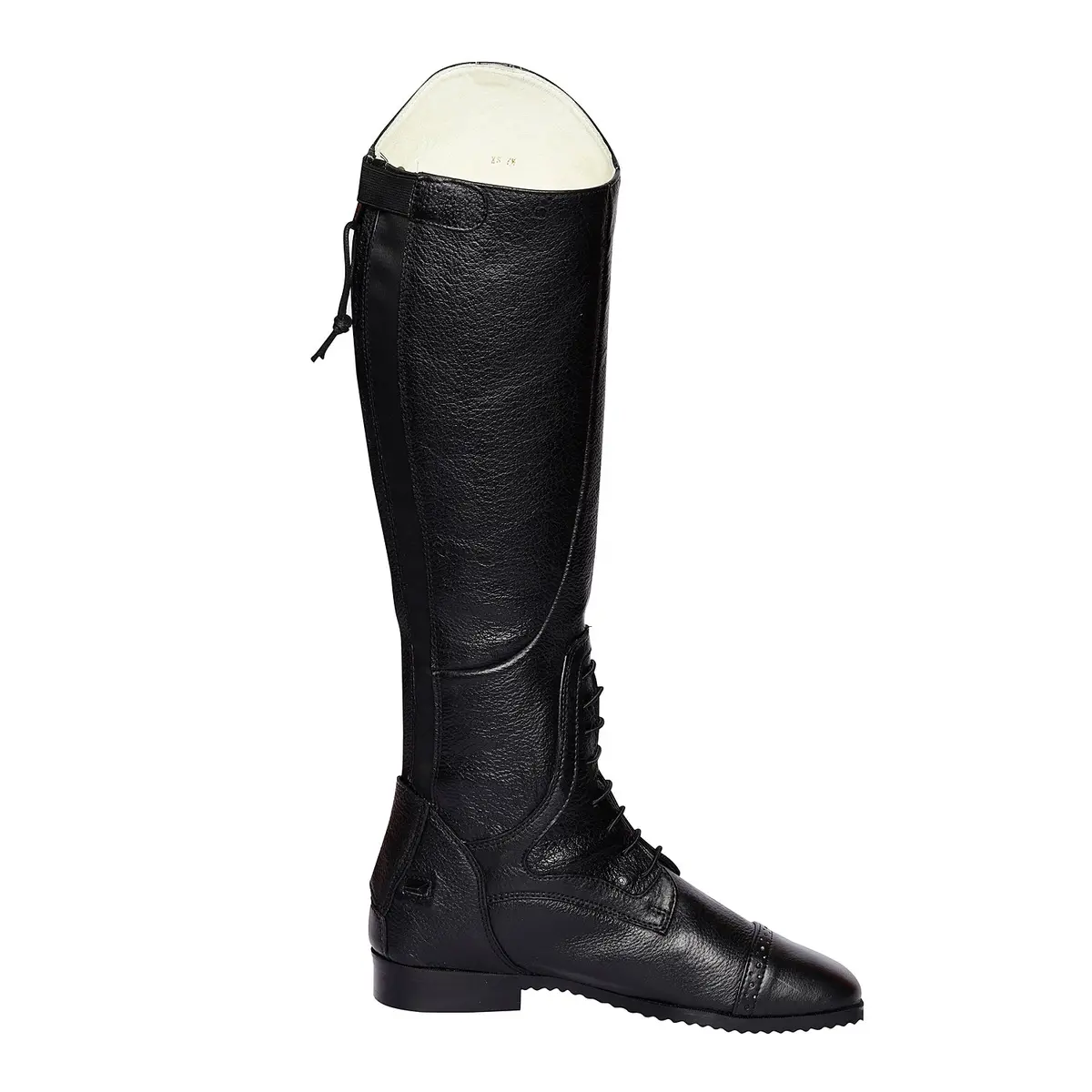 Tuffrider Women Leather Back Zipper Olympia Field Boots 3