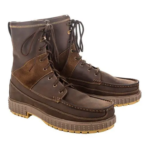 Tuffrider Men Nubuck Leather High-Top R18 Boots 1