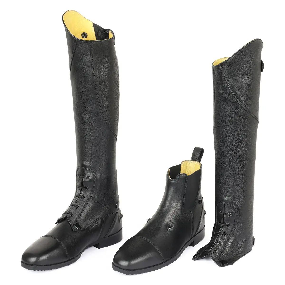 The Hinterland Tuffrider Ladies Convertible Riding Boots – Use As Paddock Or Tall Boots 1