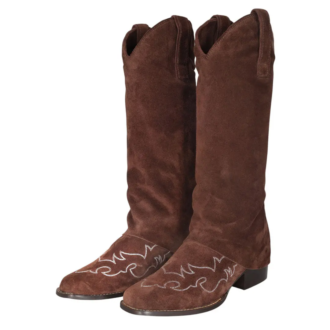 Tuffrider Laureate Luxe Western Suede Boots 1