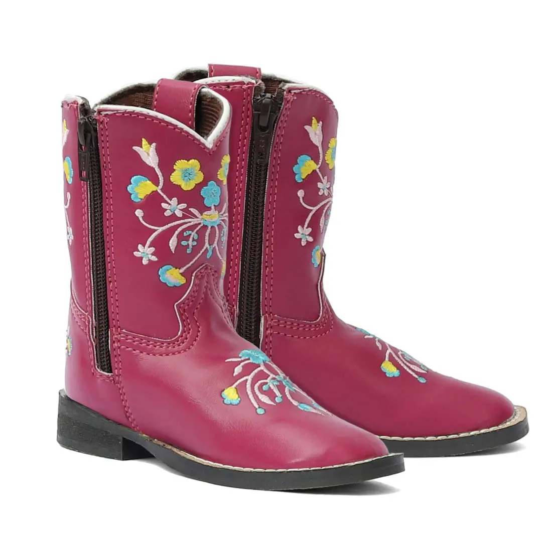 Tuffrider Toddler Floral Cowgirl Western Boot 1