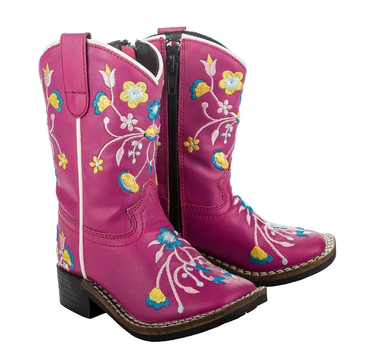 Tuffrider Youth Floral Cowgirl Western Boot 1