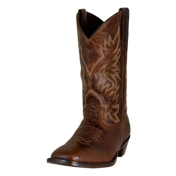 Tuffrider Women Moran Leather Square Toe Western Boots 1