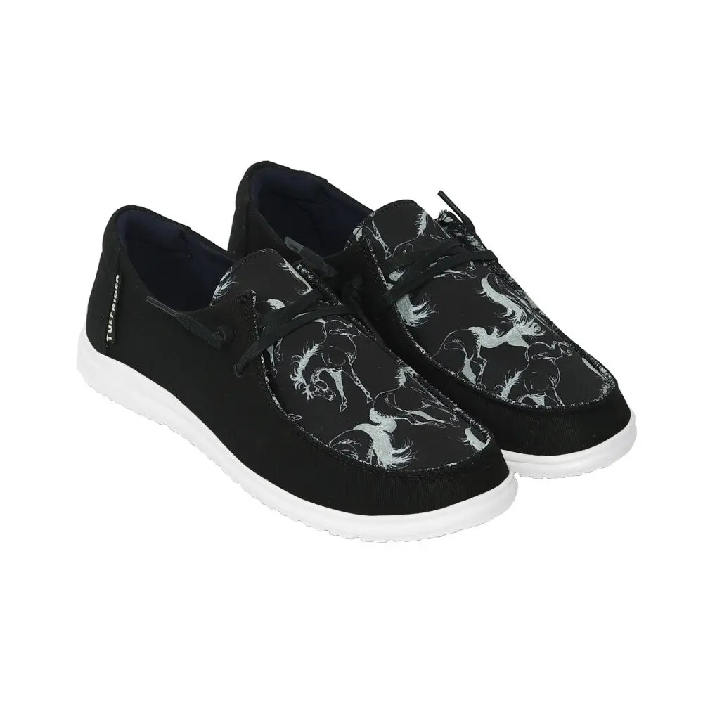 Tuffrider Women Linear Horses Sneaker 1