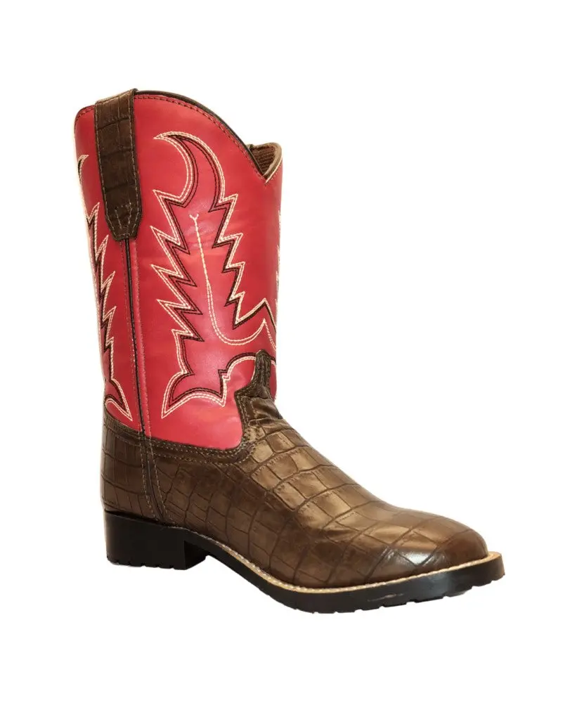 Tuffrider Children's Redwood Square Toe Western Boot 1