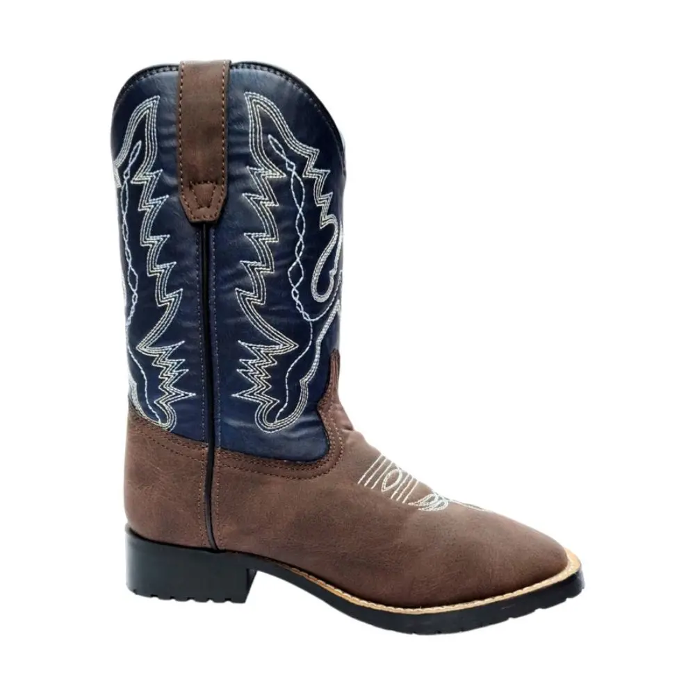 Tuffrider Children's Acadia Square Toe Western Boot 1