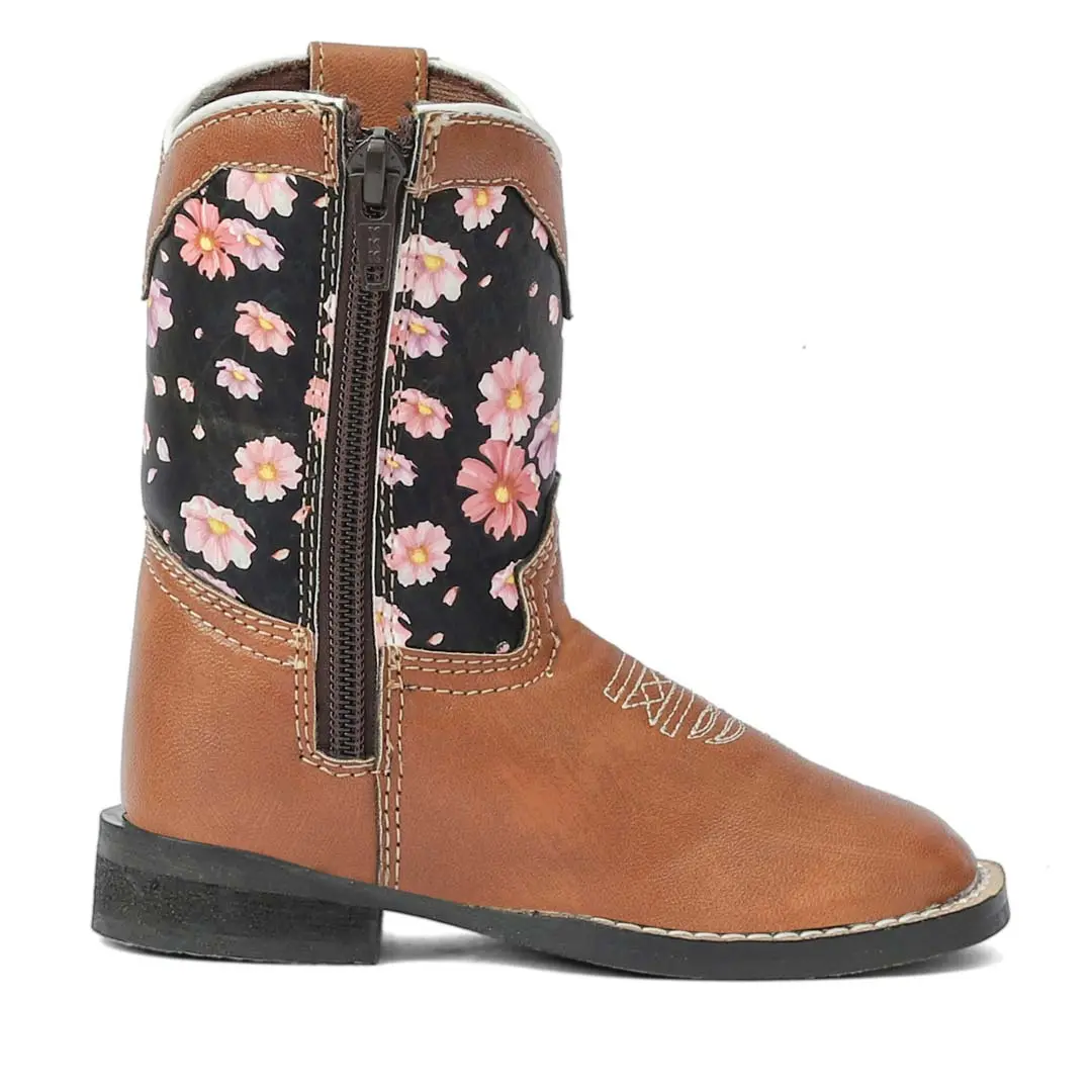 Tuffrider Toddler Pinnacles Square Toe Western Boot 1