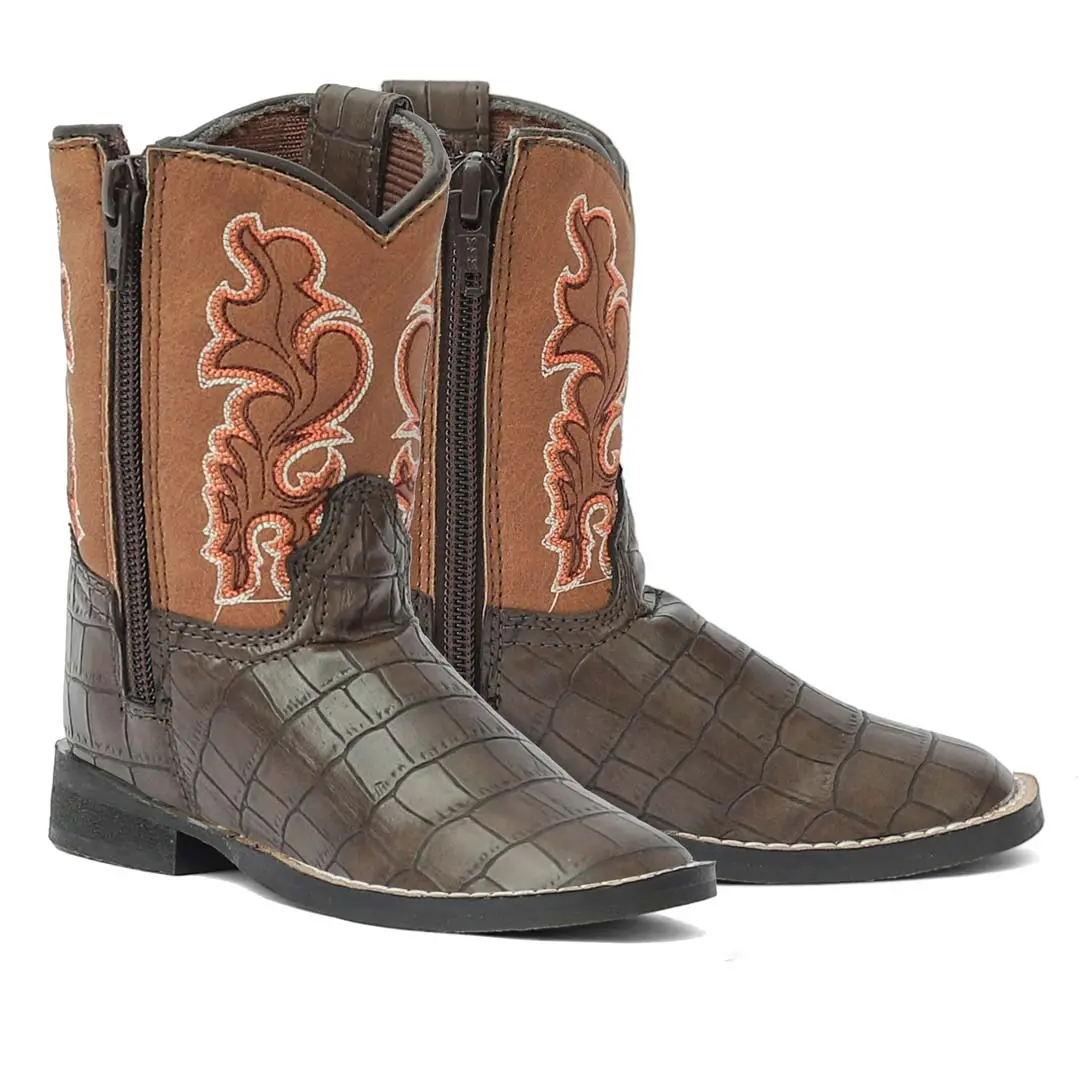 Tuffrider Toddler Grand Teton Square Toe Western Boot 1