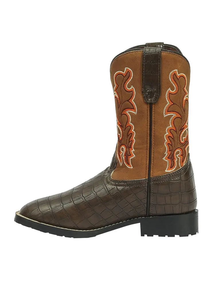 Tuffrider Children's Grand Teton Square Toe Western Boot 5
