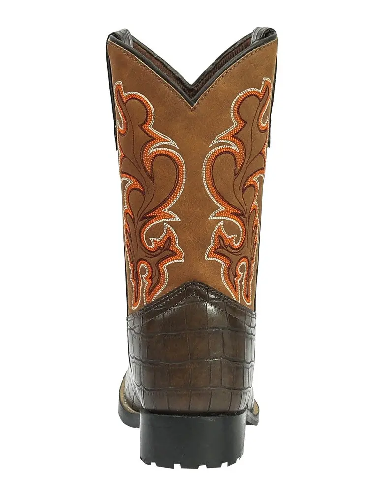 Tuffrider Children's Grand Teton Square Toe Western Boot 4