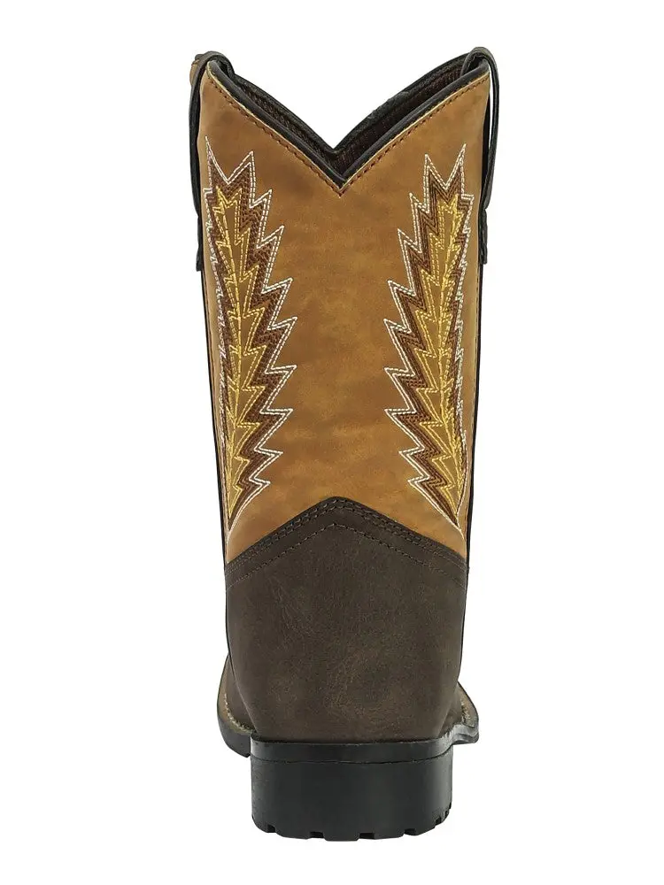 Tuffrider Children's Biscayne Square Toe Western Boot 5