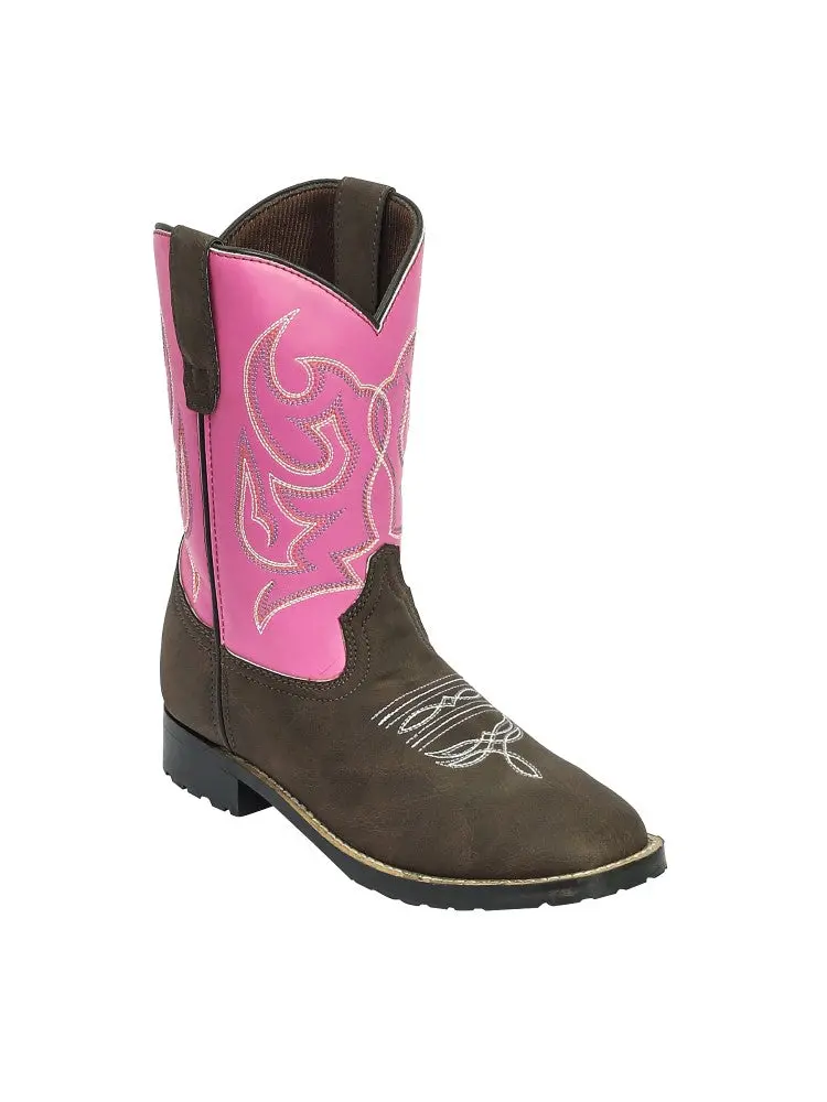 Tuffrider Children's Voyageurs Square Toe Western Boot 2