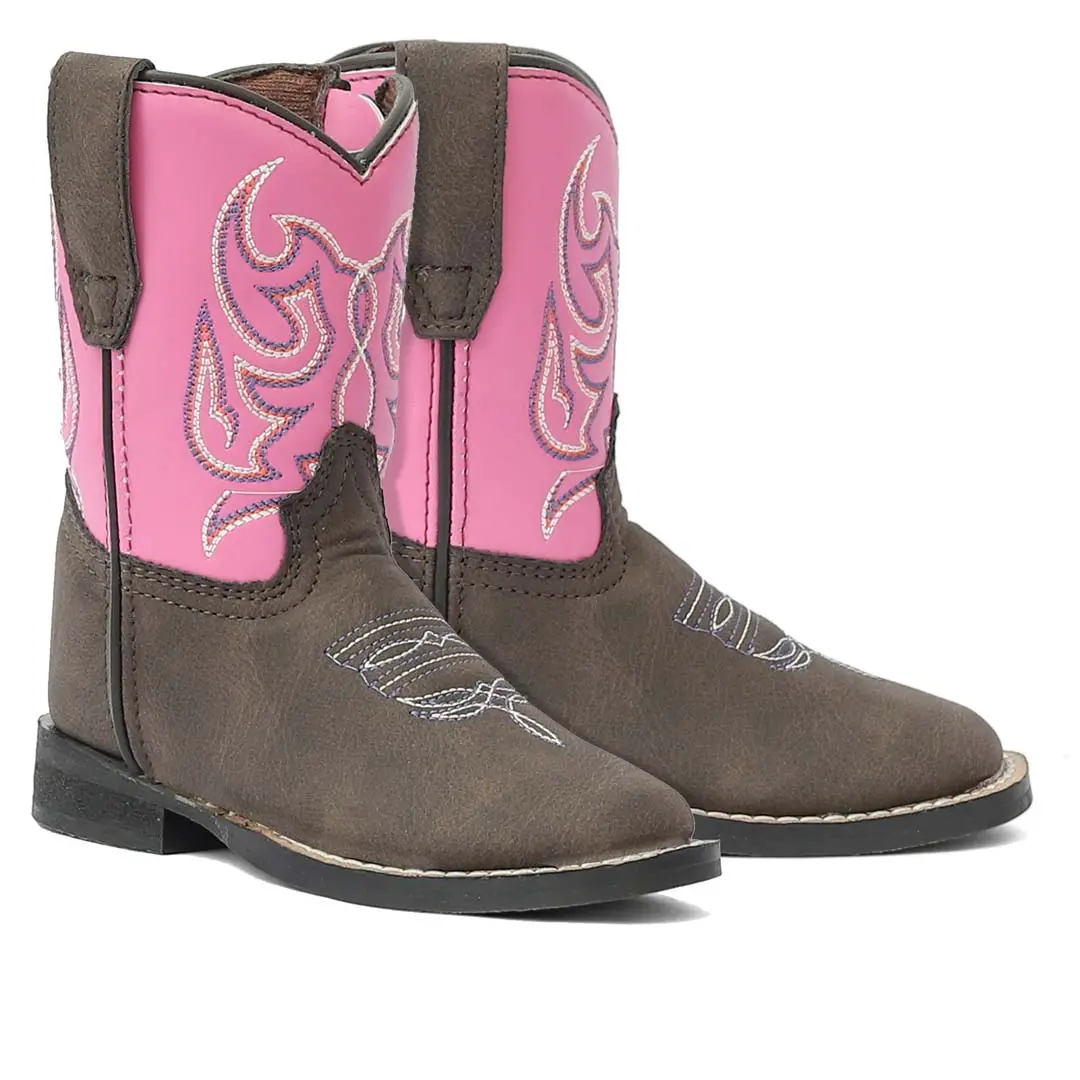 Tuffrider Toddler Voyageurs Square Toe Western Boot 1