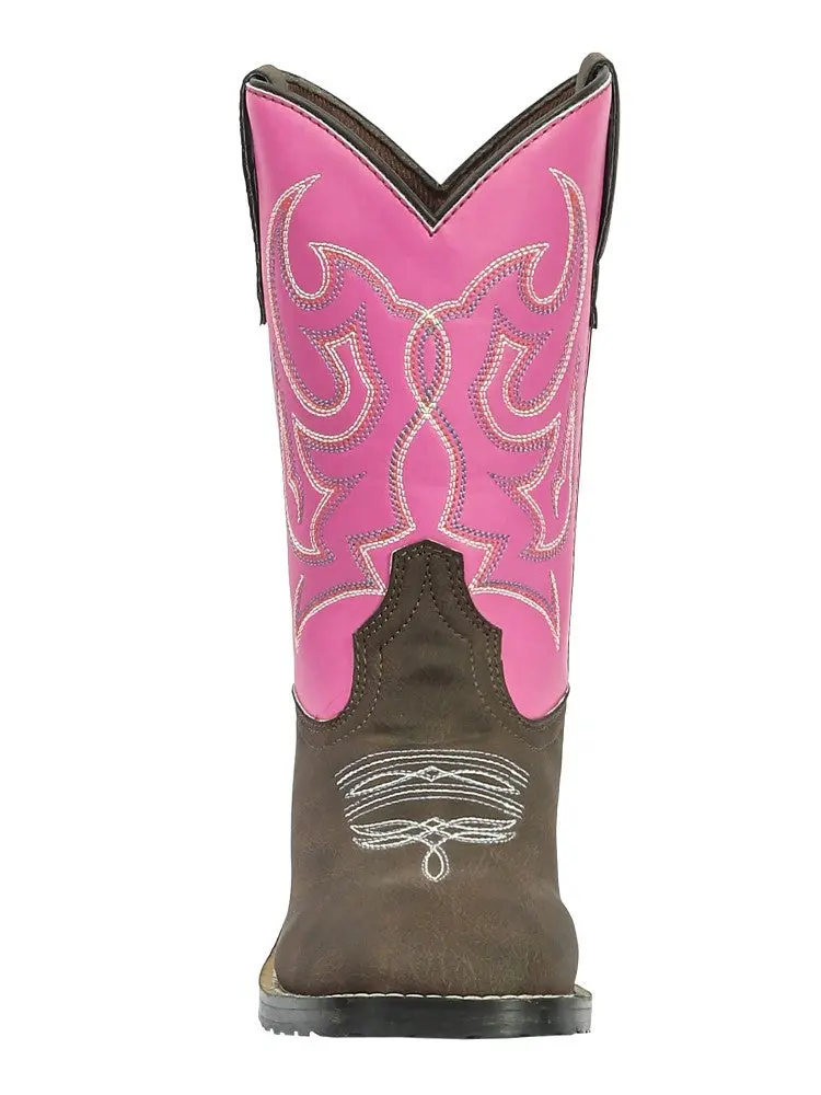 Tuffrider Children's Voyageurs Square Toe Western Boot 6