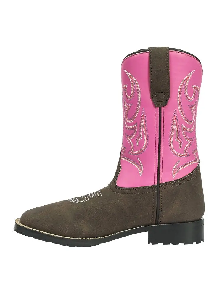 Tuffrider Children's Voyageurs Square Toe Western Boot 5