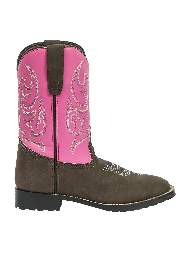 Tuffrider Children's Voyageurs Square Toe Western Boot 3