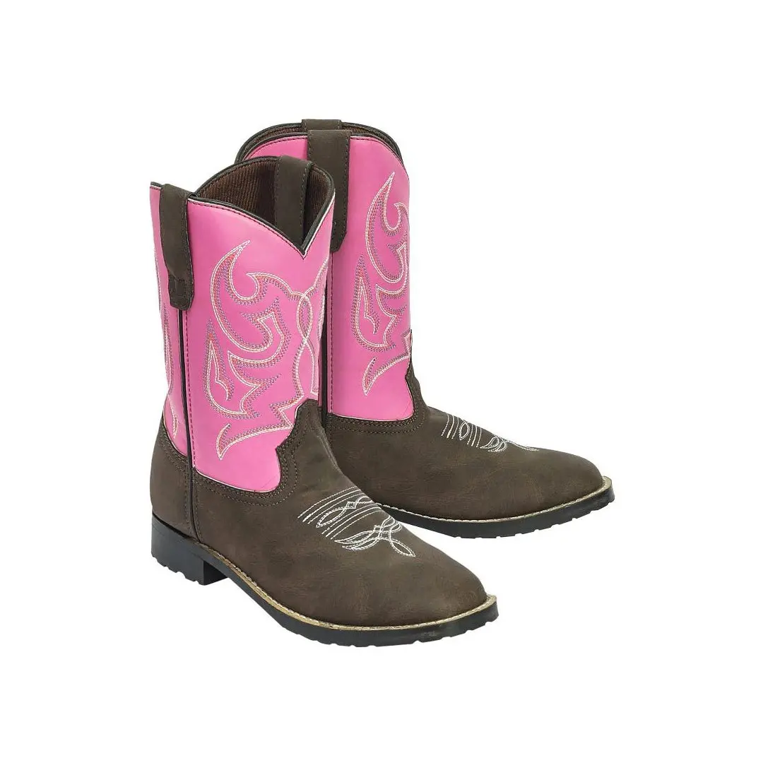 Tuffrider Children's Voyageurs Square Toe Western Boot 1