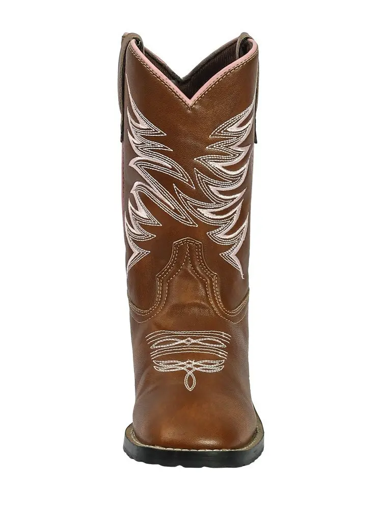 Tuffrider Children's Channel Islands Square Toe Western Boot 6