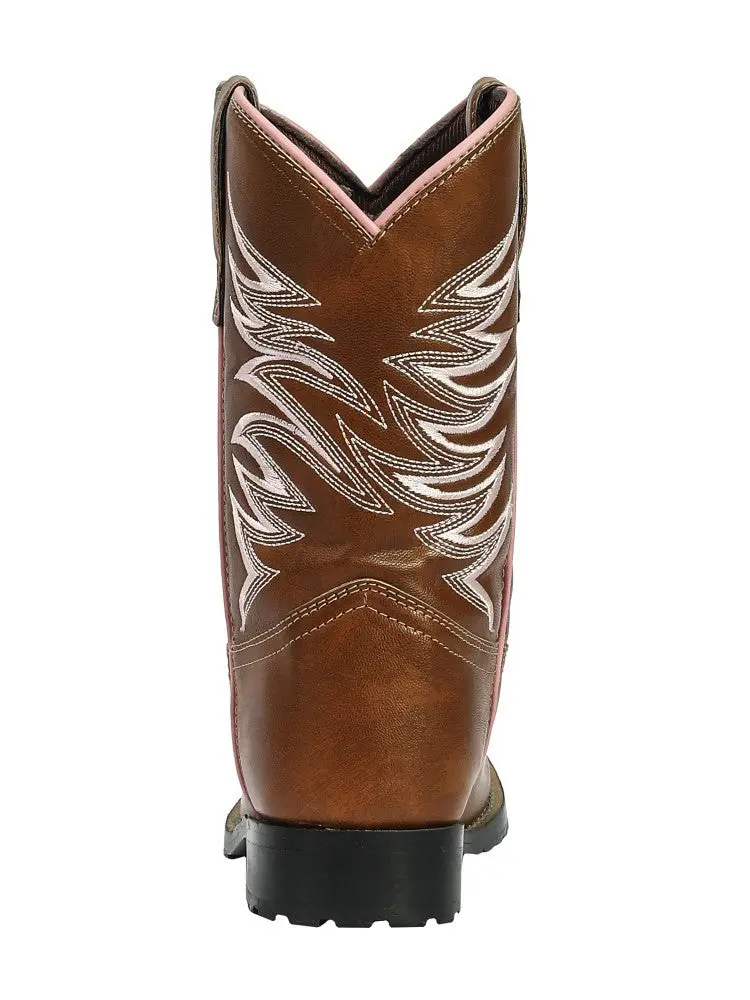Tuffrider Children's Channel Islands Square Toe Western Boot 4