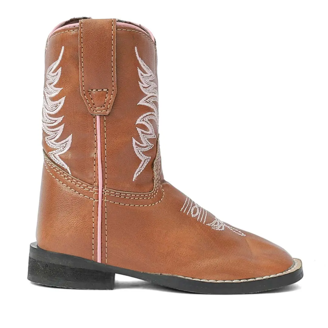 Tuffrider Toddler Channel Islands Square Toe Western Boot 1