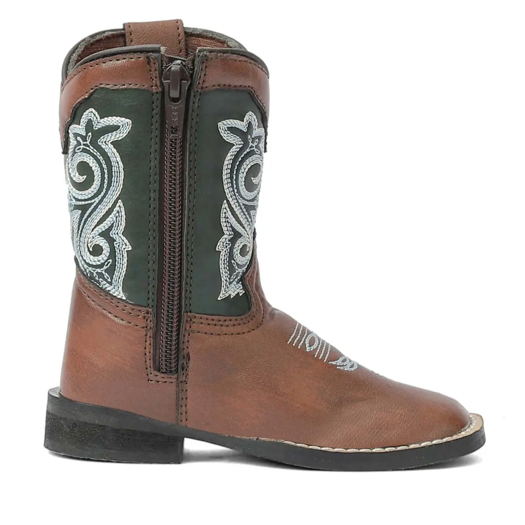 Tuffrider Toddler Assateague Island Rounded Toe Western Boot 1