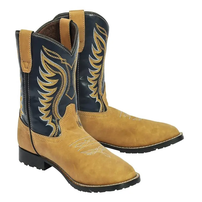 Tuffrider Children's Lassen Rounded Toe Western Boot 1