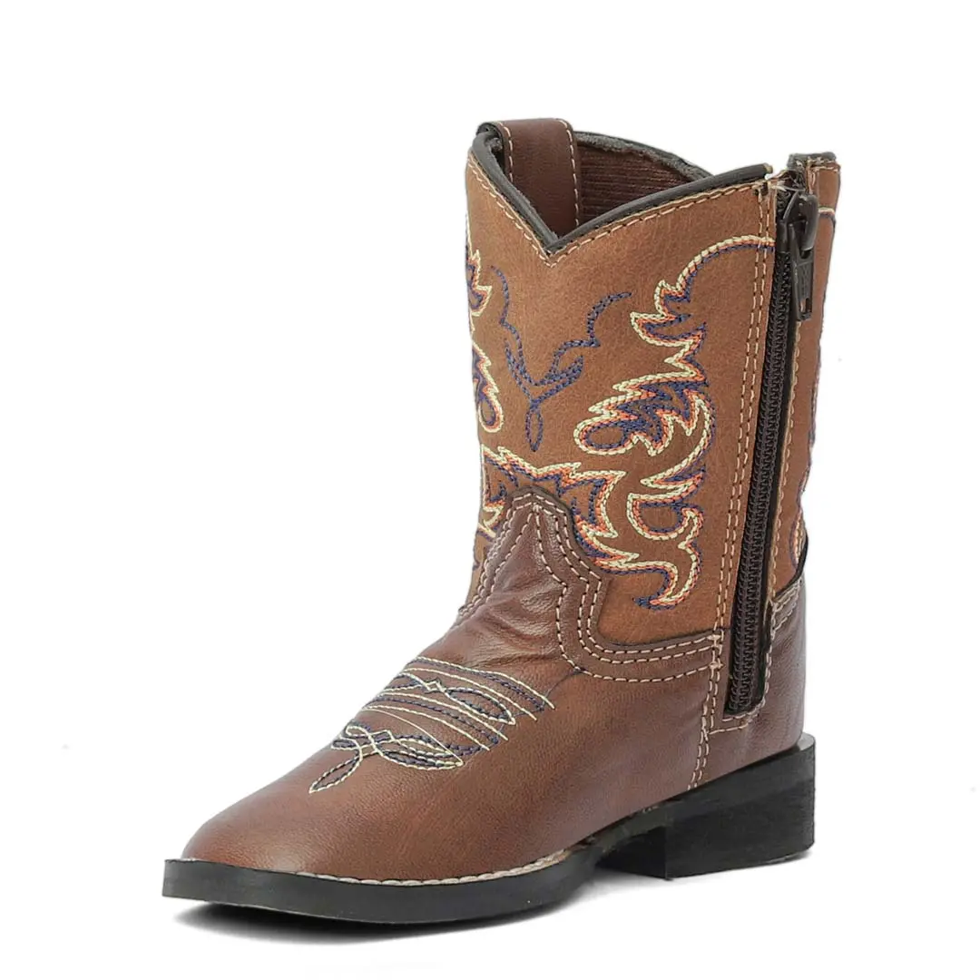 Tuffrider Toddler Kings Canyon Rounded Toe Western Boot 4