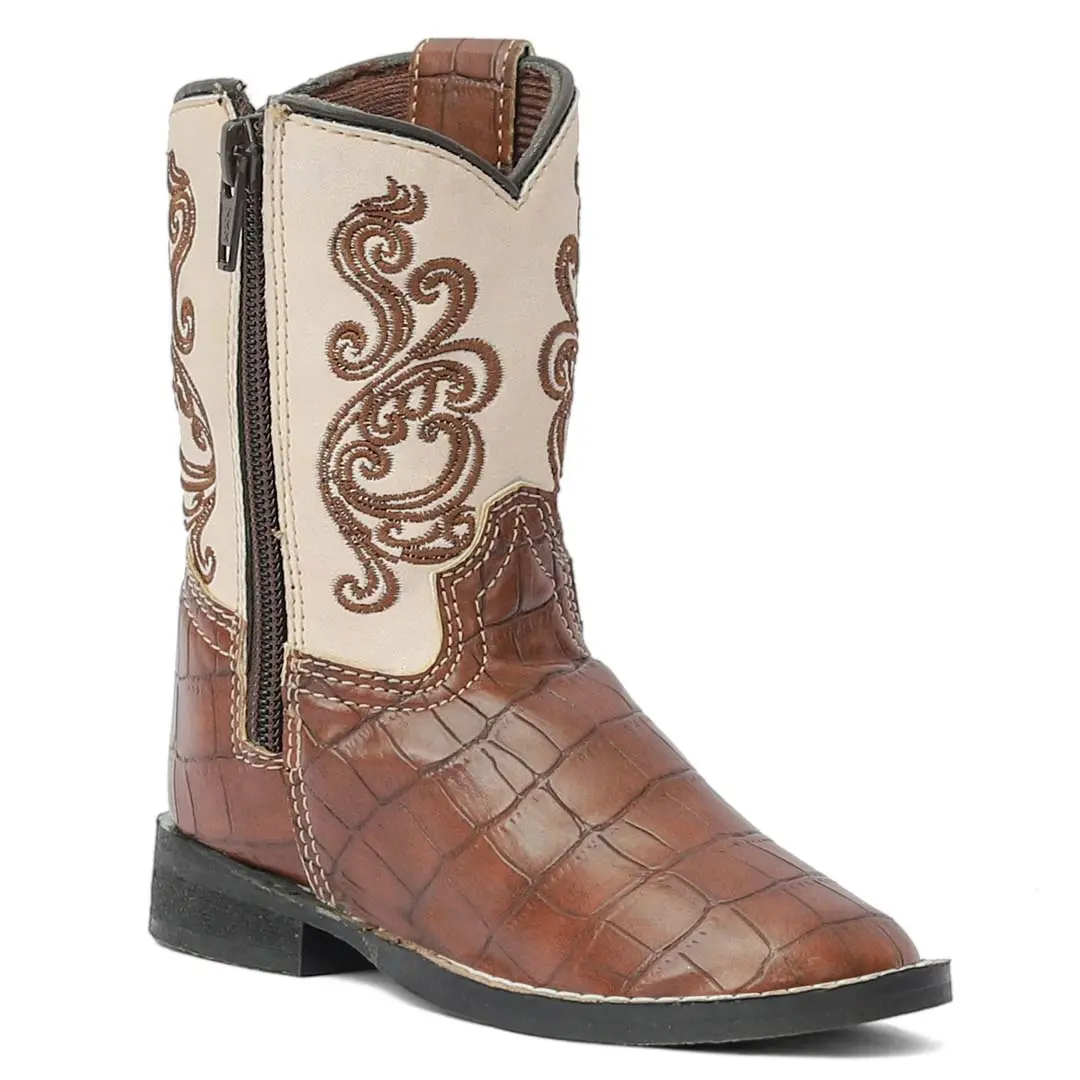 Tuffrider Children's Shenandoah Rounded Toe Western Boot 2