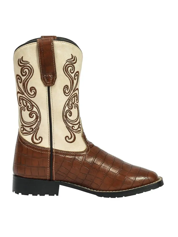 Tuffrider Children's Shenandoah Rounded Toe Western Boot 7