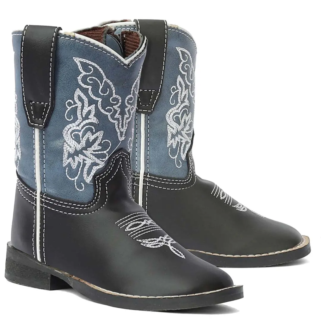 Tuffrider Children's Yellowstone Rounded Toe Western Boot 1