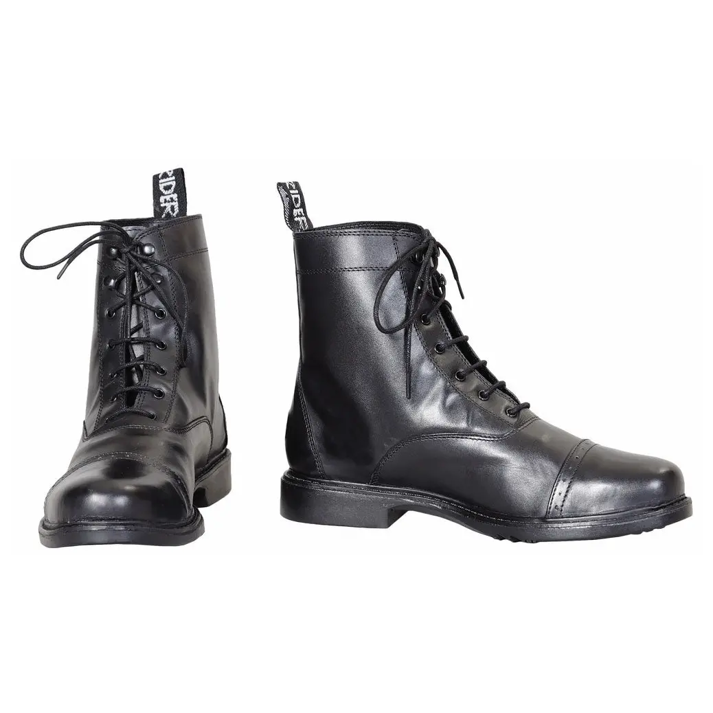 Tuffrider Ladies Baroque Lace Up Paddock Boots 1