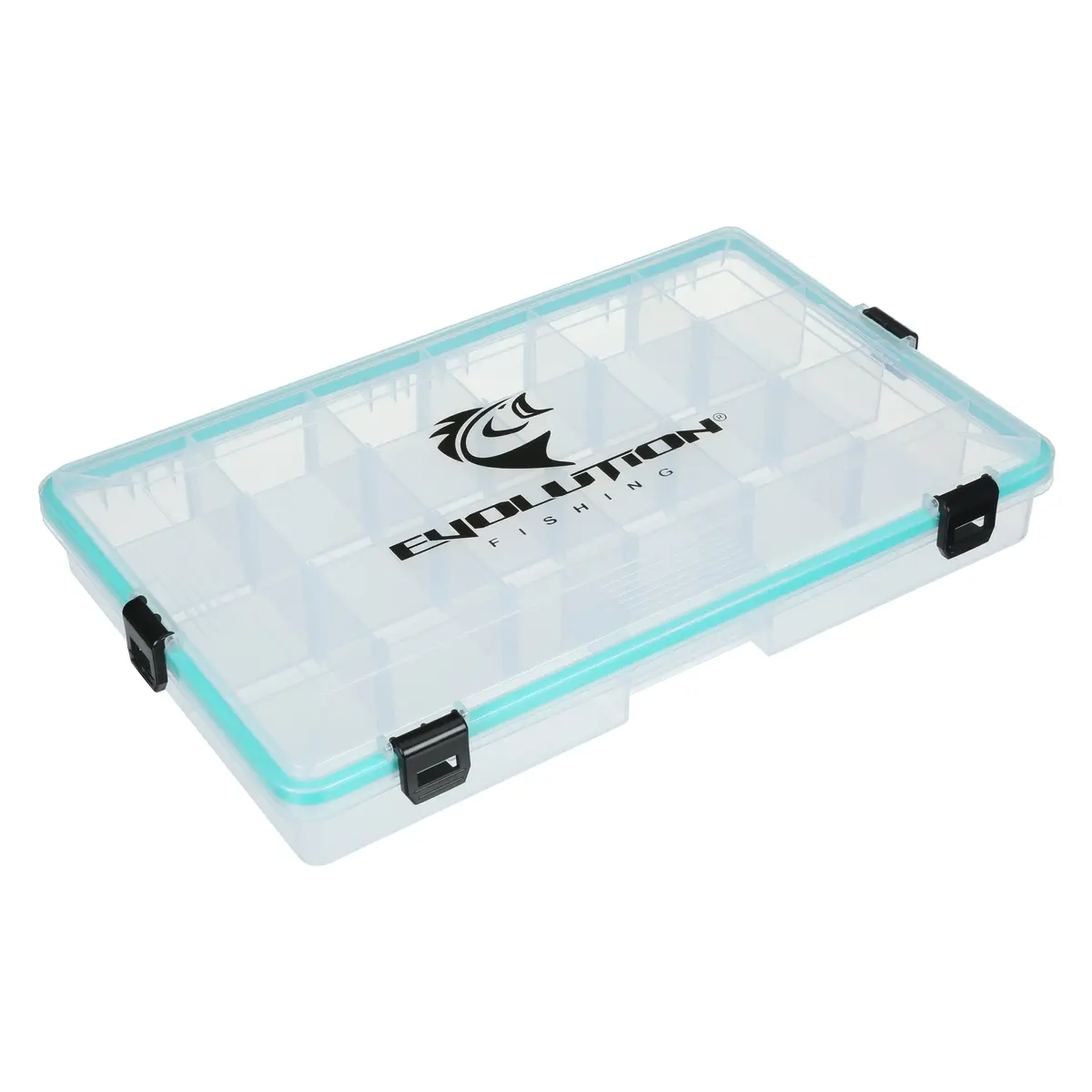 3700 4-Latch Waterproof Tray - Seafoam 1