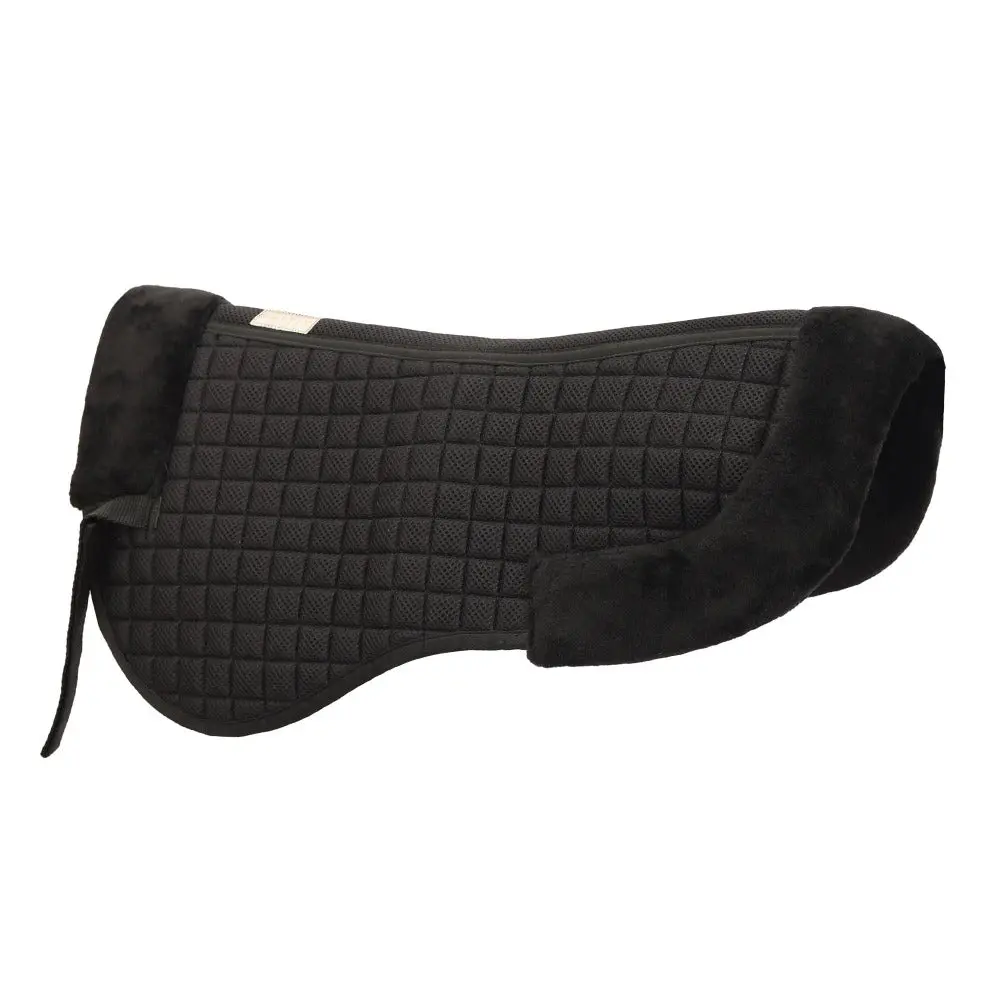Lettia Coolmax Sherpa Quilted Half Pad W/ Trim 2