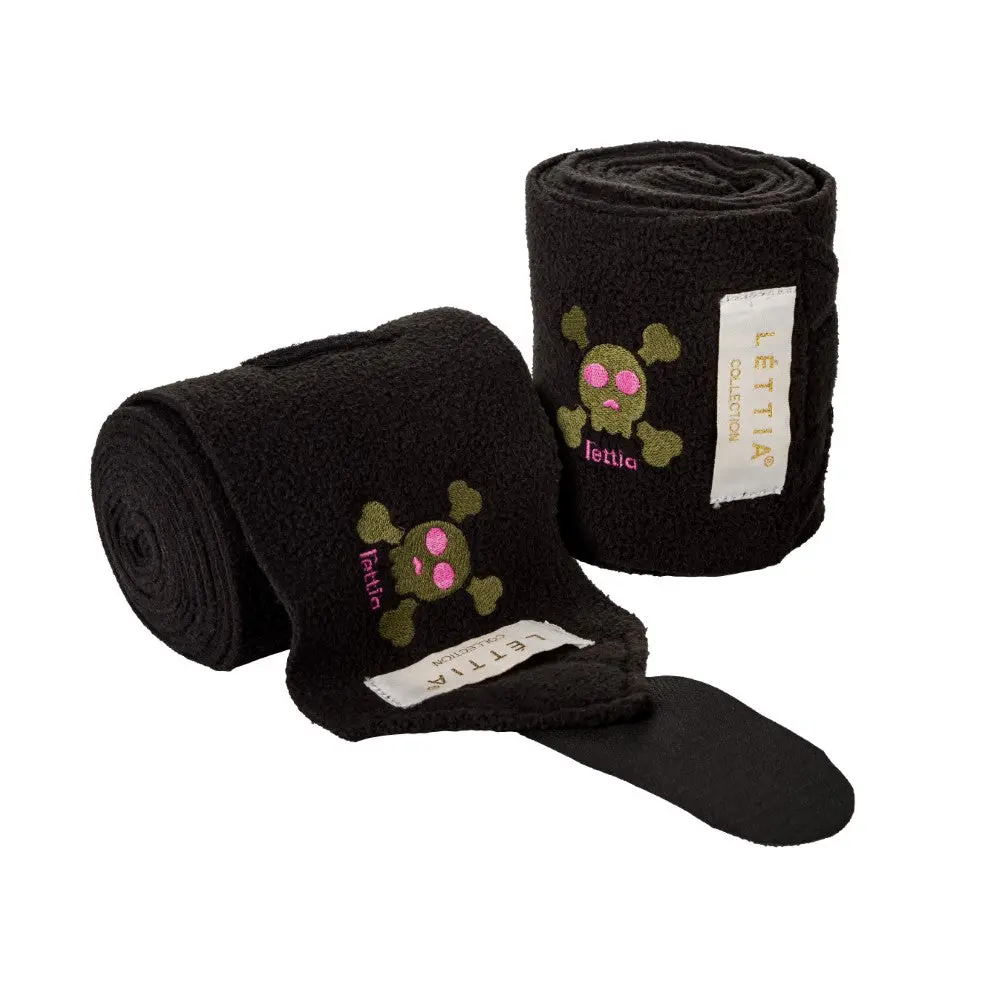 Lettia Skull Design Polo Wrap 1