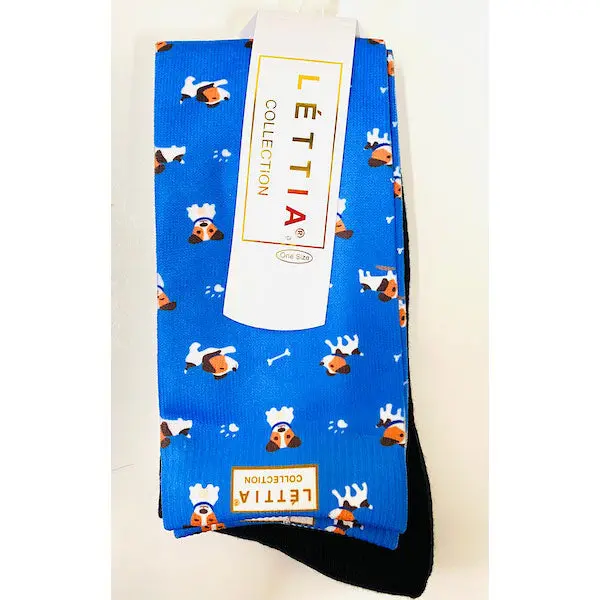 Lettia's Puppy Padded Boot Sock 1