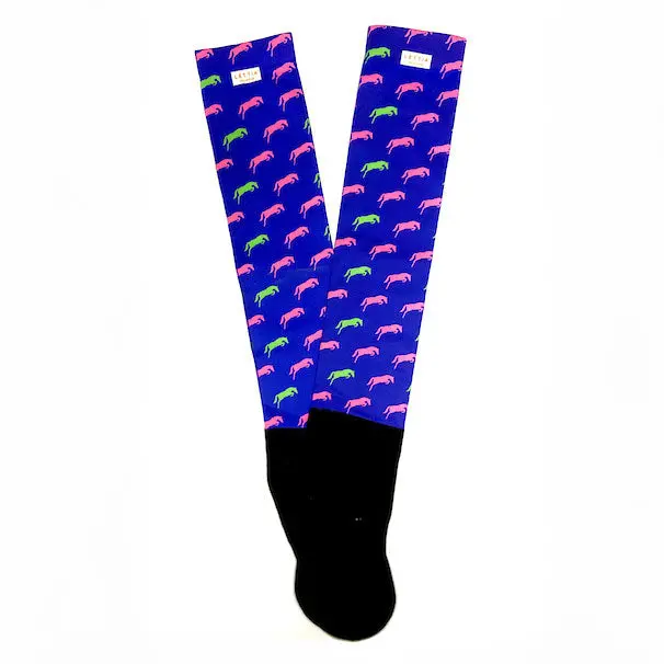 Lettia Preppy Jumper Padded Boot Socks 1