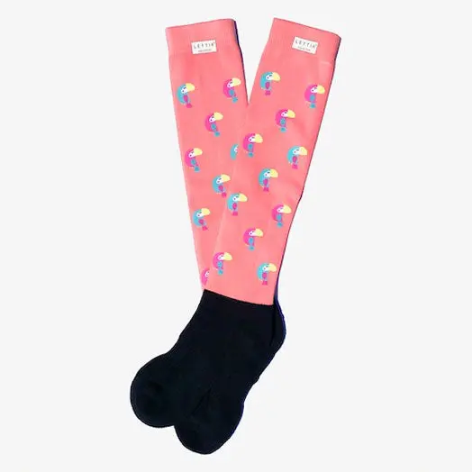 Lettia Toucan Padded Boot Socks 1