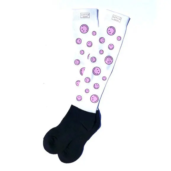 Lettia Smiley Padded Boot Sock 1