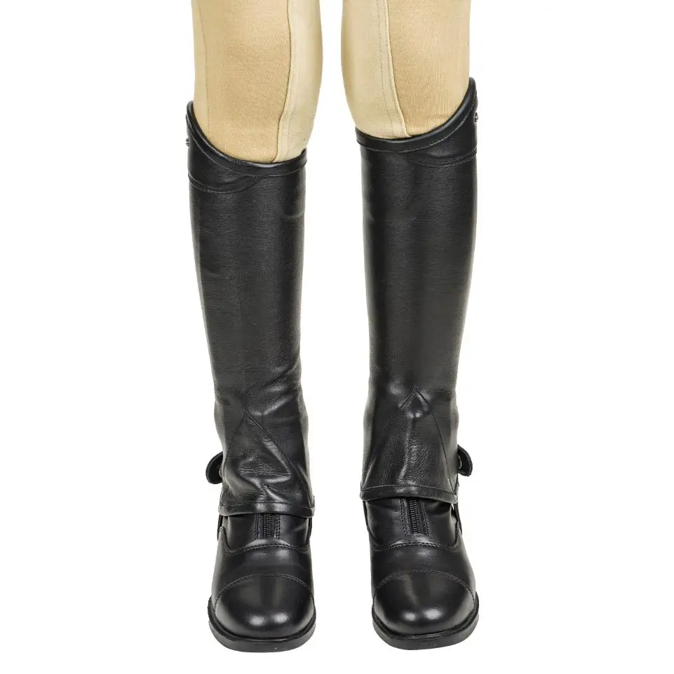 Lettia Children's London Leather Half Chaps 1
