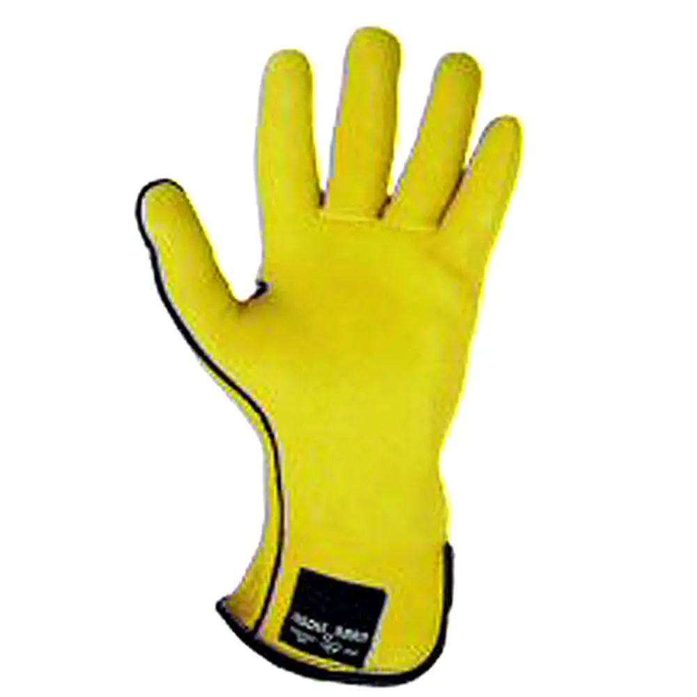 7.5 Size Left Hand Saddle Barn Deer Skin Super Pro Rodeo Riding Gold Gloves 1